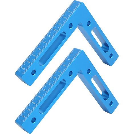 NineClouds Pince d'angle de positionnement de pince d'angle de 2 x 90 degrés, pince d'angle, outil de travail du bois à angle droit (1/5)