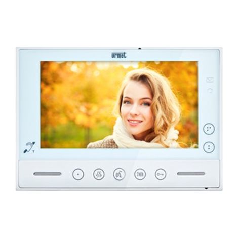 URMET 1719/1 - Videocitofono 7" soft touch 2Voice, vModo (1/4)