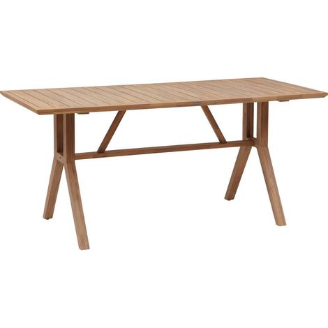 Mesa de jardín alta rectangular Papouasie acacia - 8 plazas - Hespéride