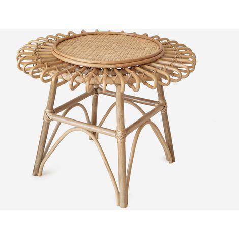 MESA CENTRO RATAN Ø60X45CM (1/2)