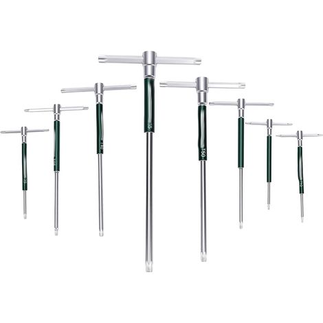 8-Piece T-Handle Star Wrench Set, Sizes T10-T55 (1/5)