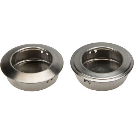 Edelstahl Griffmulde Ø 41 mm Muschelgriff Möbelgriff Griffmuschel Muschel Griff (1/2)