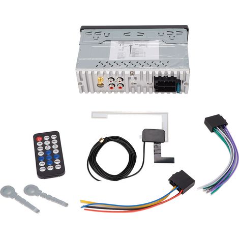 Autoradio DAB numérique 87.5-108.0 MHz, 4 modes de lecture, écran clair avec antenne pour voiture (1/5)
