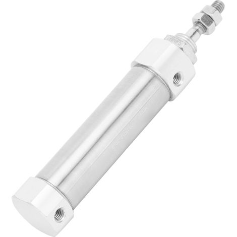 Mini-vérin pneumatique, double effet, simple course, acier inoxydable, CDJ2B16CDJ2B16-30B (1/5)