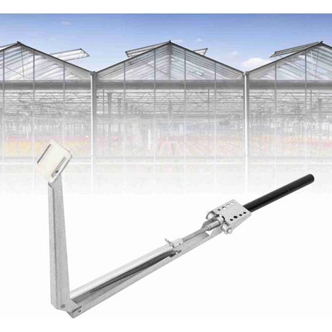 Abridor automático de ventanas para techos de invernaderos, ventilación automática, apertura automática de ventanas solares térmicas, herramientas térmicas para agricultura y jardinería - Crezuo