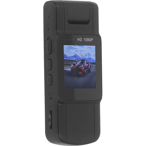 Caméra portable avec enregistrement vidéo 1080p, détection de mouvement et clip magnétique au dos pour réunions (1/5)
