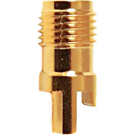 Mueller Electric BU-1420771831 Spina adattatore Presa SMA - Circuito stampato Ottone