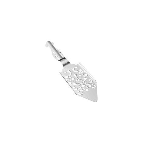 Zuckersieb aus Edelstahl – Eissieb – Schlitzsieb – Küchenutensil – Vintage-Silber – 1 Stück – Crezuo