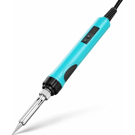 9-Piece 60 W Adjustable Soldering Iron for Portable DIY (1/5)