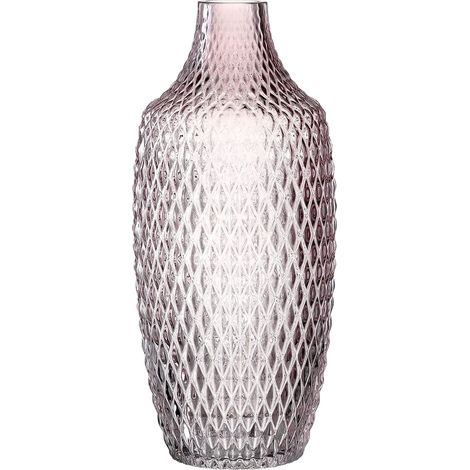 Vase en Verre Rose 30 cm (1/5)