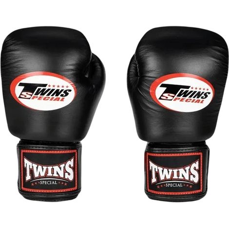 Guantes de boxeo Twins Special BGVS3 negros de 10 oz. (1/4)