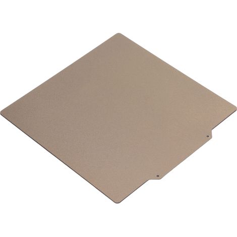 Plateau d'impression texturé PEO PEI 310 x 310 mm en acier à ressort avec aimant souple pour Ender 3 V2 et Bambu X1 P1P (1/5)
