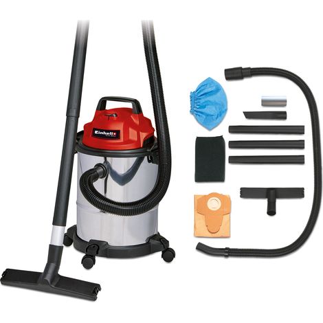 Einhell Nass-Trockensauger TC-VC 1815 S (1.250 W, 15 Ltr.-Edelstahlbehälter, 36 mm-Schlauchsystem, Zubehörhalterung, Saugdüse mit Kombi-Einsatz) (1/5)