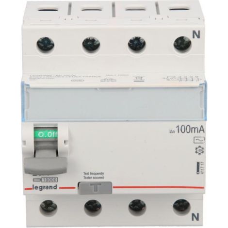Interruptor diferencial 4P 25A 0.1A tipo AC P304 TX3 411717