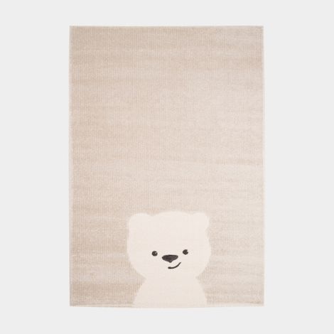 Tapis chambre d'enfant - Petit ourson - Beige - 160 x 230 cm (1/4)