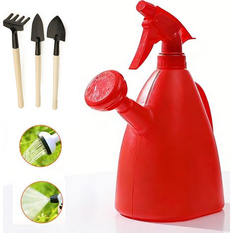 BOMCLAP Arrosoir 1L : Mode Arrosoir et Mode Brumisateur  Kit de Déménagement pour Plantes avec Outil à Main Mini  pour Intérieur/Extérieur (1/5)