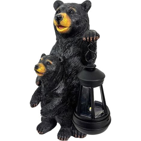 res Solaires Ext rieur Statue d ours Lumineuse nergie (1/5)