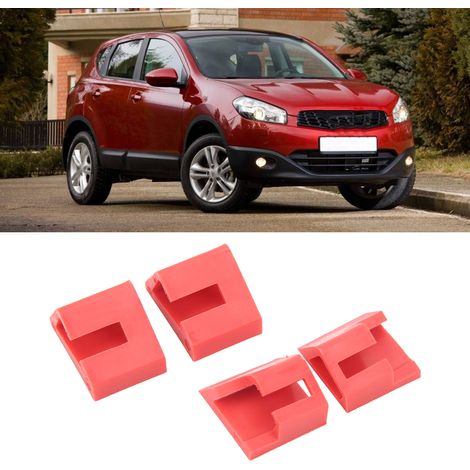 Vier Reparaturclips für die Heckklappen- und Kofferraumgriffe des Nissan QASHQAI (2006–2013) (1/5)