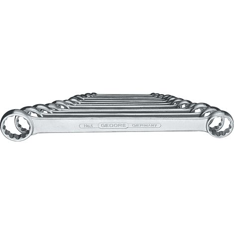 GEDORE Doppelringschlüssel-Satz 8-teilig 6-22mm, 4-8, 6061700 (1/5)