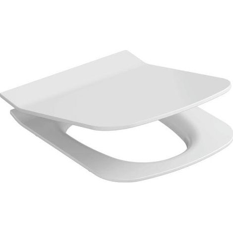 Poc WC-Sitz Weiß aus Duroplast mit Soft-Close