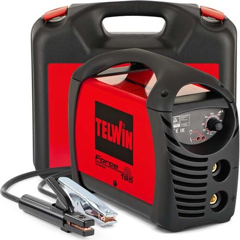 Saldatrice inverter Telwin Force 145 con valigetta 815856 (1/5)