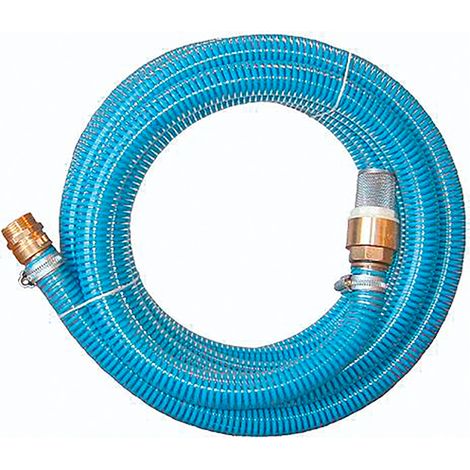 Tuyau d'aspiration KIT 7 mètres - 1 ¼ (laiton) (1/2)