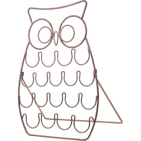 Kaffeekapselhalter, Kaffeetassenablage, Kaffeesahnehalter, Kaffeekapsel-Organizer, Aufbewahrungsständer aus Eisen, drehbarer Eulenständer (1/5)