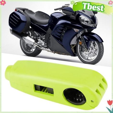 Serrure De Guidon - Acier Inoxydable - Pour Scooter Moto Vtt - Verrouillage Frein Accélérateur - 1 Pièce (1/5)