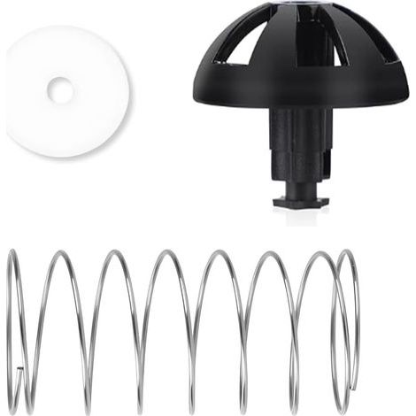 1 Anti-Tropf-System, ABS, Edelstahl, für Filterkaffeemaschinen, kompatibel mit Bosch und Siemens (1/5)