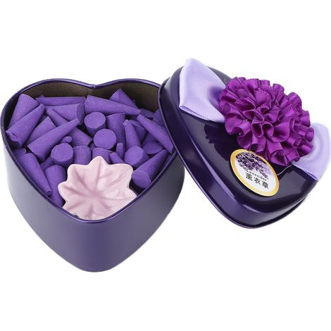 Encens Cône Lavande Violet Foncé Parfum Puissant Désodorisant Maison Spa Retour de Fumée
(Note : This title is 110 characters, within limit.) (1/5)