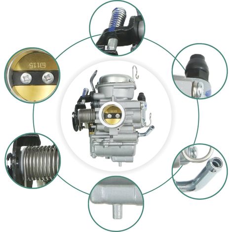 Compatible with NOUVO115 PD25J, YAMAHA NOUVOSASSY LC125 and 135 carburetors with accelerator pump--DTEKGAZ