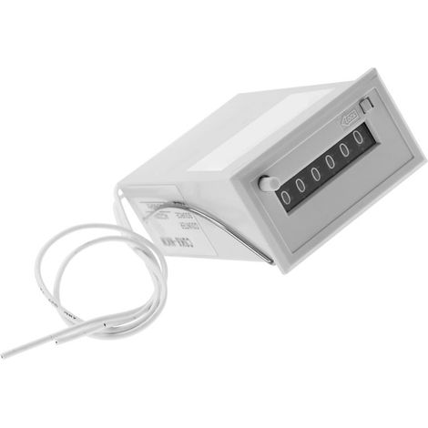 Compteur d'impulsions électromagnétique 6 chiffres CSK6-NKW, 12V CC, modèle 04 (1/5)