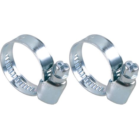 GEKA – Collier de serrage W1 16-25 mm x 9 mm de large, DIN 3017 – Lot de 2