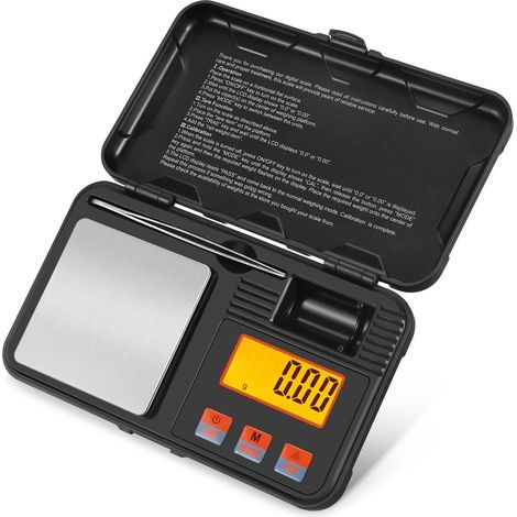 Balance numérique portable 200 g x 0,01 g (idéale pour les pièces de monnaie et les bijoux) - Balance alimentaire compacte (1/5)