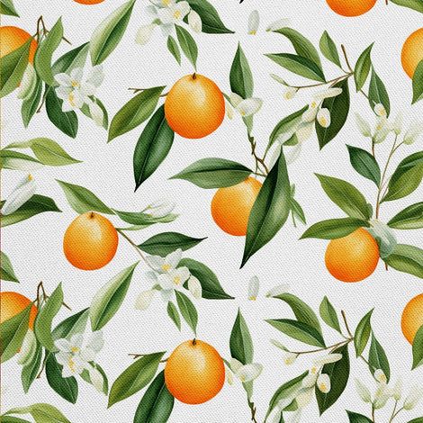 Tela decorativa para exteriores Oxford - Motivo frutal  DX6195 (1/5)