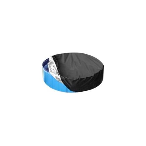 Couverture de piscine ronde 162 cm – Tissu Oxford 210D imperméable – Protection contre poussière et débris – Compatible tous types de piscines (1/5)