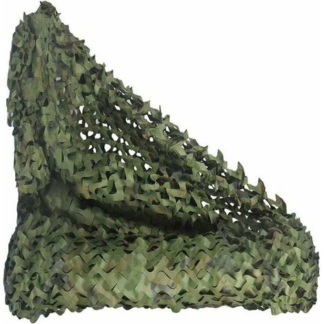 Filet de camouflage en rouleau pour pare-soleil de décoration militaire de chasse, 1,5 mx 10 m (4,9 pi x 32,8 pi) (1/8)