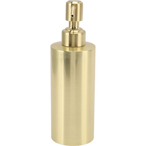 Soavoa Distributeur Savon Acier Inoxydable 304 Doré Élégant pour Salle de Bain et Cuisine Design Classique Pompe Pratique Cadeau Idéal 1 Pièce (1/4)