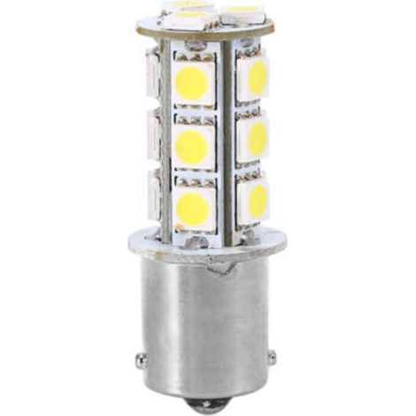 Lot de 10 ampoules LED SMD 5050 (culot BA15S/1141/1073/1095) pour feux de signalisation automobile (1/5)
