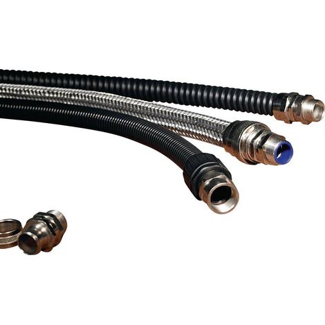 Raccord hellermanntyton psrsc40-fmc-m40-npb/pa6-ml metal temperatura -50 a 135 °c