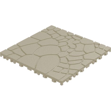 Dalles de terrasse à texture pierre 12" dalles de revêtement de terrasse modulaires à emboîtement, carrelage de sol, installation facile et rapide, dalles pour cour, porche, bord de piscine, balcon, j (1/5)