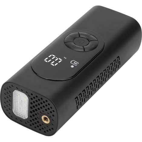 Reifenfüller 12V 20L Min Schnellaufpumpen Tragbare Kabellose LCD-Digitalanzeige Kleine Auto-Luftpumpe Autoreifen-Luftkompressor (1/5)