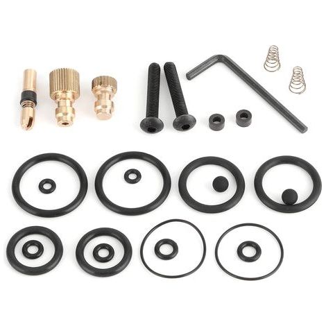 KIMISS Kit d'accessoires de Pompe à Haute Pression - Remplacement des Pièces Automobiles 26PCS 30MPA - Outils et Rénovation de Domicile/Puissance et Outils/Compresseurs à Main. (1/5)