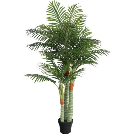 Palme Künstlich mit 3 Stämmen Grün 180 cm PP (1/5)