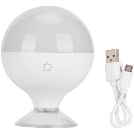 Mirror Lights, Dimmable Hollywood Style LED Vanity Mirror Bulbs with Suction Cup for Bathroom Mirror for Bathroom, USB Rechargeable Furniture(B (1/5)