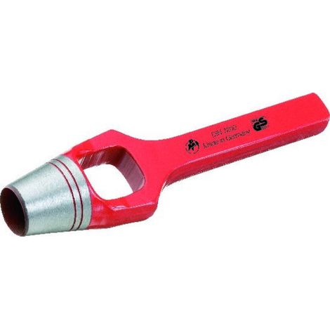 [GEBRAUCHT] B-Ware Paffrath Henkellocheisen Loch-D 60mm rot Spezial-Werkzeugstahl geschmiedet (1/2)