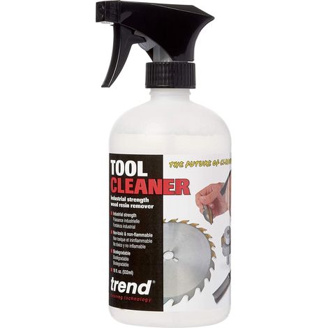 Trend CLEAN/500 Saw Blade Cutter Resin Pitch Remover Lubricant Rust Protection