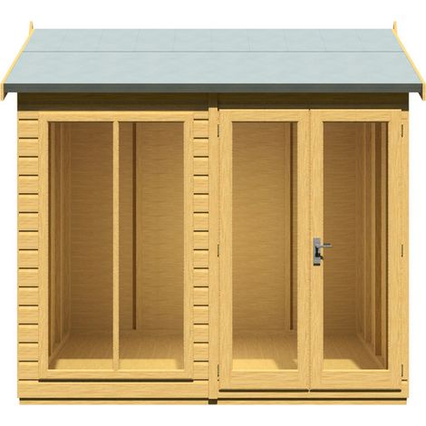 Mayfield 8 x 6 Summerhouse - Wood - L19.9 x W238 x H240.9 cm (1/5)