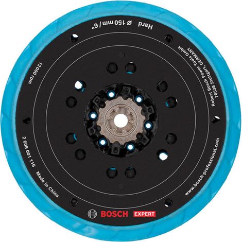 Bosch EXPERT Multihole Schleifteller, Hard hart, 150 mm, GEX 18V-150-3 (1/5)