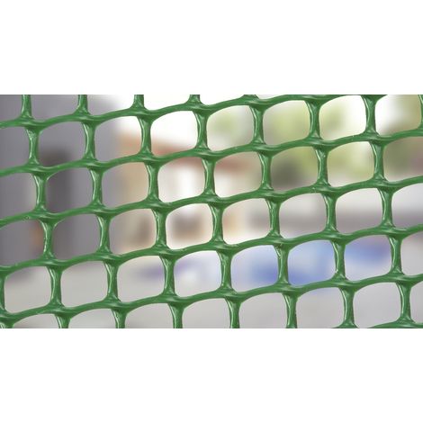 Malla pl谩stica cuadrada verde (0,5x0,5 cm) 1x5m (1/2)